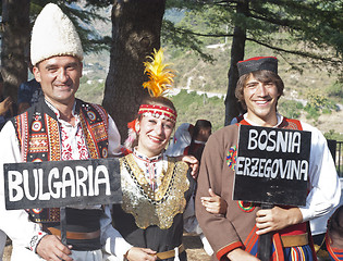 Image showing Folk group from Bulgaria