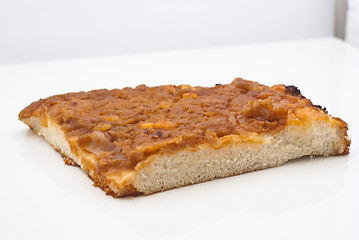 Image showing sfincione, traditional sicilian pizza