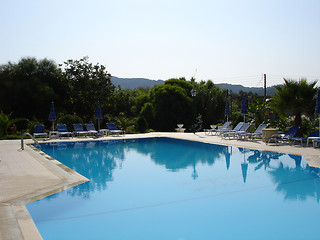 Image showing View of a Swimming Pool