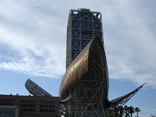 Image showing Barceloneta Beach, Barcelona