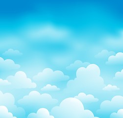 Image showing Sky and clouds theme image 1