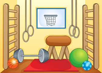 Image showing Sport and gym theme image 1