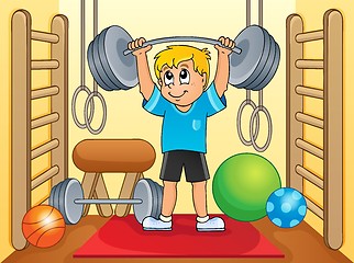 Image showing Sport and gym theme 8