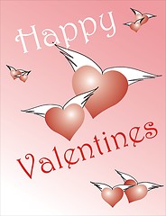 Image showing Valentines Day Card