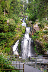 Image showing Triberg waterfall