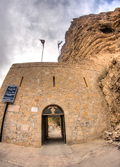 Image showing Saint George monastery in judean desert