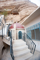 Image showing Saint George monastery in judean desert