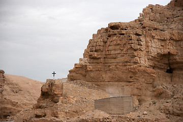 Image showing Holy land desert christianity