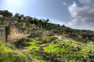 Image showing Sebastia archeology ancient ruins