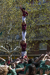Image showing Castellers Sant Cugat 2013