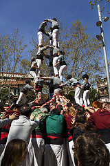 Image showing Castellers Sant Cugat 2013