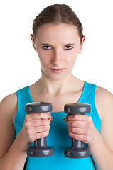 Image showing Woman Working Out