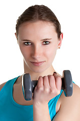 Image showing Woman Working Out