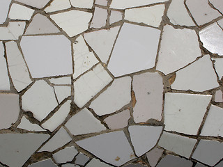 Image showing Mosaic tile pieces