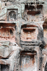 Image showing Ancient Buddha statue