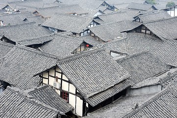 Image showing Roofs of Chinese ancient buildings