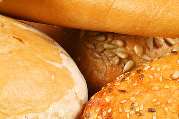 Image showing Different kinds of bread