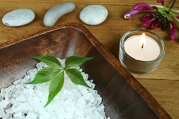 Image showing Natural spa therapy