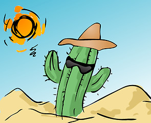 Image showing Cool cactus