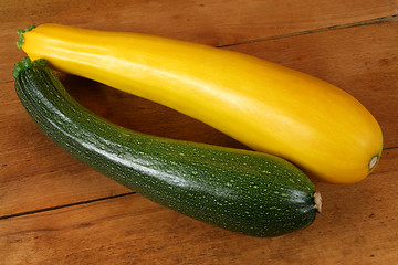 Image showing Fresh zucchini