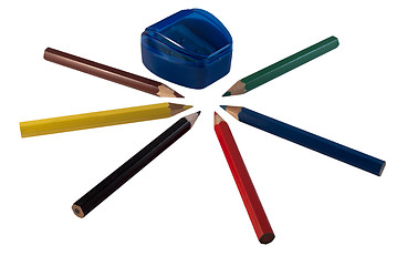 Image showing Colored pencils.