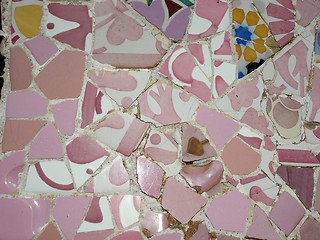 Image showing Mosaic tile pieces