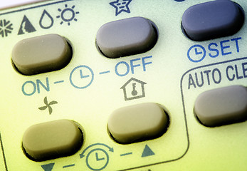 Image showing Remote buttons.