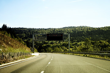 Image showing Empty street