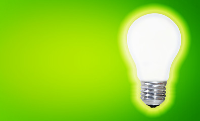 Image showing White bulb