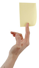 Image showing One Post it