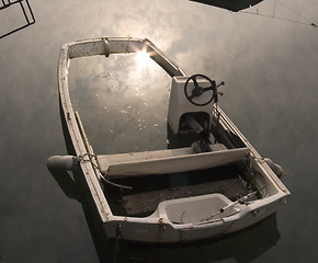 Image showing sunken boat