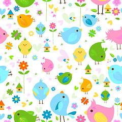 Image showing birds background
