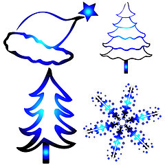 Image showing christmas designs