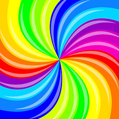 Image showing Abstract background color stripes. Vector illustration.