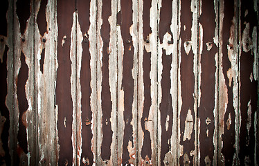 Image showing Old Wooden Wall