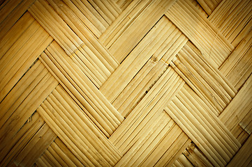 Image showing Bamboo Weaving Pattern