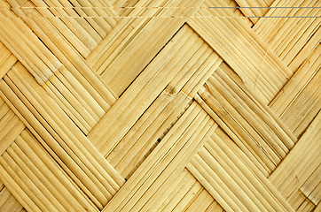 Image showing Bamboo Weaving Pattern