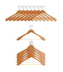 Image showing Coat hangers