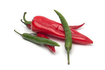 Image showing Chili pepper isolated on white background