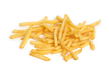 Image showing a pile of appetizing french fries