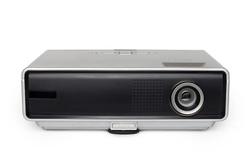 Image showing multimedia projector on white background