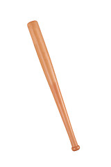 Image showing  baseball bat isolated on white background