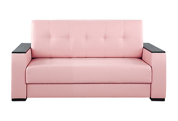 Image showing Pink sofa