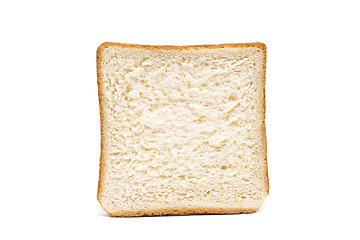 Image showing single toast against white background