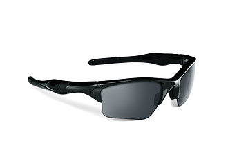 Image showing black sports sunglasses