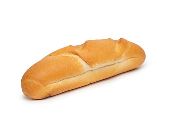 Image showing roll for hot dog on a white background