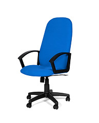 Image showing office chair isolated on a white