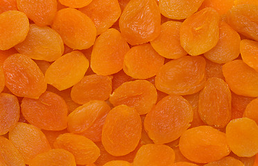 Image showing Dried apricots