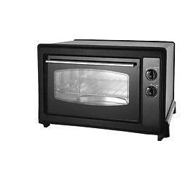 Image showing A small electric oven