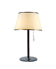 Image showing table lamp isolated